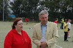 Val with Paul Clarke (UTV)